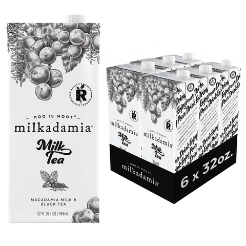 milkadamia Milk Tea, Pack of 6 32oz