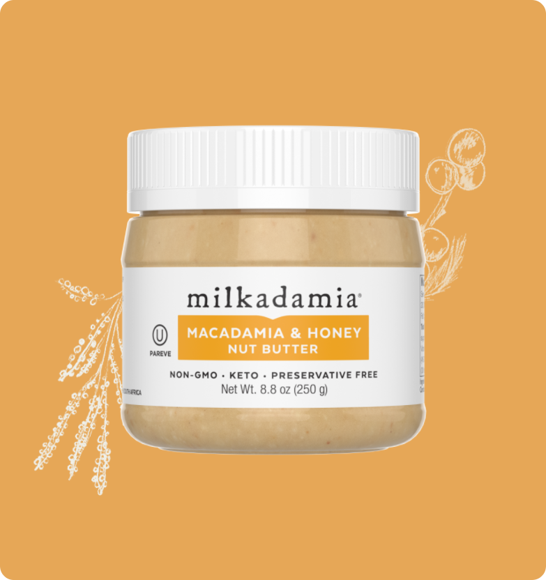 milkadamia Macadamia & Honey Nut Butter 8.8oz